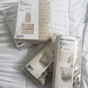 IKEA 2 twin sets Nattjasmin